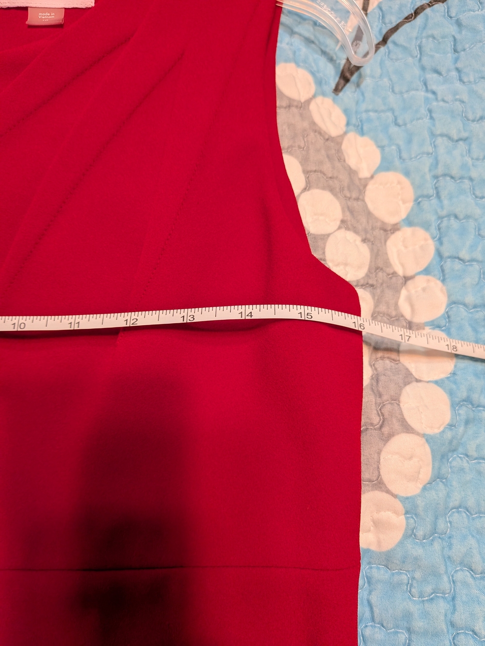 Calvin Klein Women's Red Sheath Dress - Picture 9 of 15